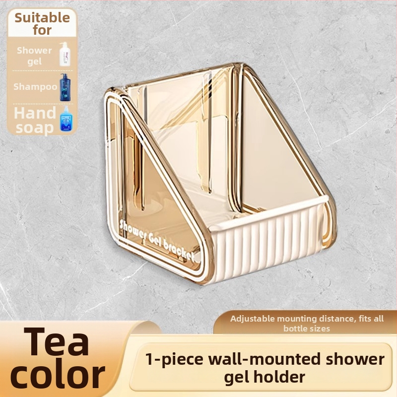 Seinasse paigaldatav dušikorraldaja tugeva konksuga – puurimata paigaldus, 2 tk pakis, 3 kg kandevõime, 1 taseme riiul, šampooni ja dušigeeli hoidik