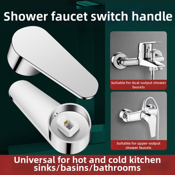 Sada rukovätí k batérii - univerzálny typ, ABS materiál, jadro ventilu 35-40, SCZ Fir, moderný minimalistický štýl