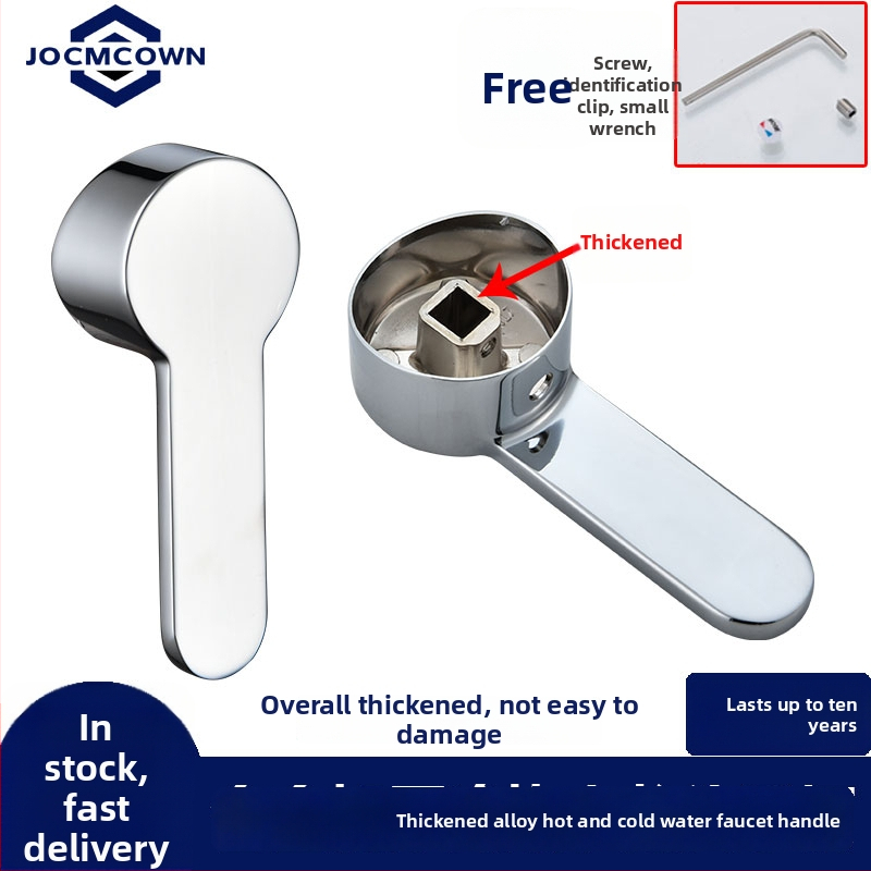 Sada rukovätí k batérii - univerzálny typ, ABS materiál, jadro ventilu 35-40, SCZ Fir, moderný minimalistický štýl