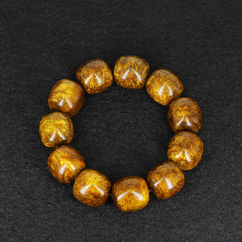 Brățară cu mărgele geometrice din plastic/resină, lucrată manual, unisex, 12 bucăți