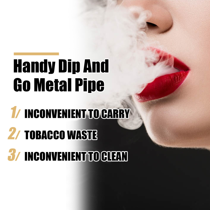 Пушачна тръба - метална, преносима праволинеен цилиндър, марка Jue Fish, модел JUC08-A002-1-GY1