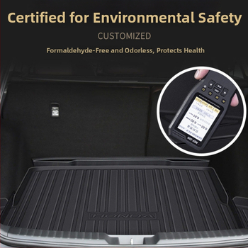 Gabina TPE podlahové rohože pre vyhradený model auta, s upevnením na spony, plne uzavretý práh a trojrozmerný dizajn s vysokým okrajom