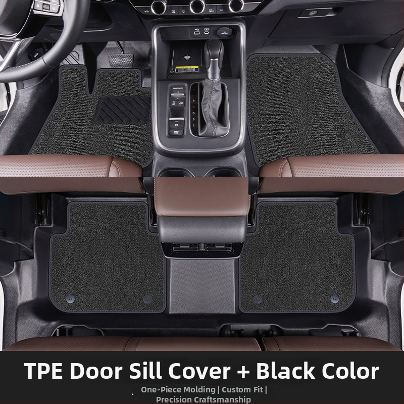 Gabina TPE podlahové rohože pre vyhradený model auta, s upevnením na spony, plne uzavretý práh a trojrozmerný dizajn s vysokým okrajom