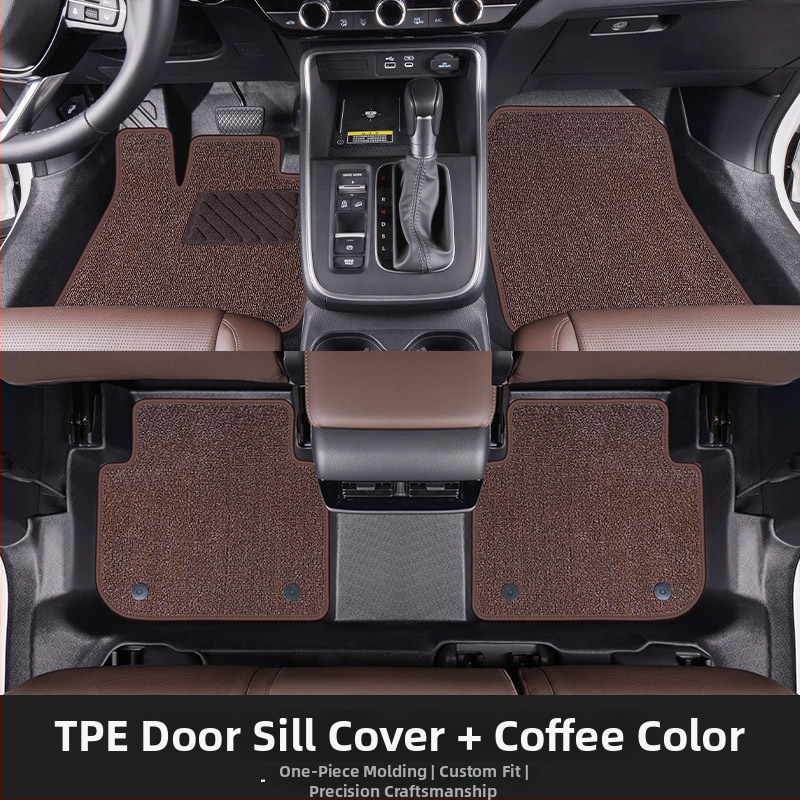 Gabina TPE podlahové rohože pre vyhradený model auta, s upevnením na spony, plne uzavretý práh a trojrozmerný dizajn s vysokým okrajom