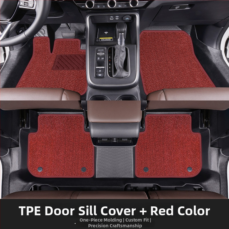 Gabina TPE podlahové rohože pre vyhradený model auta, s upevnením na spony, plne uzavretý práh a trojrozmerný dizajn s vysokým okrajom