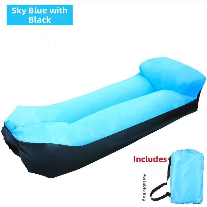 Väline kaasaskantav puhutav diivan — Saimenye, 750 g, maksimaalne koormus 200 kg, polüester, puhutav voodi