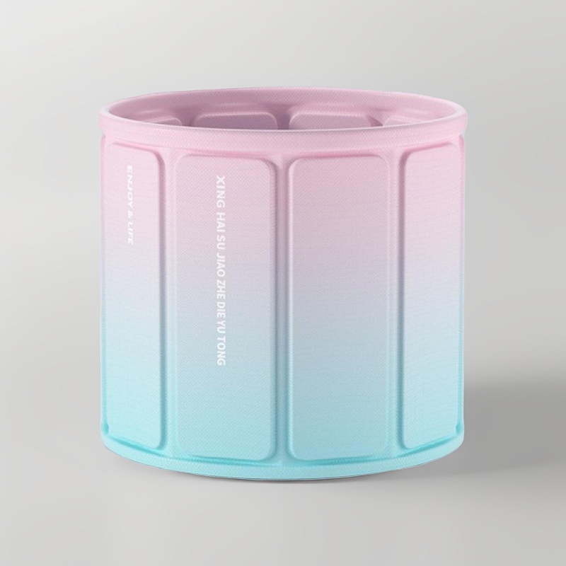 Сгъваема безмонтажна вана за възрастни за домашна употреба | Материали: брезент + перлен памук + композитна дъска + PVC | Подходящи лица: възрастни | Марка: Idle