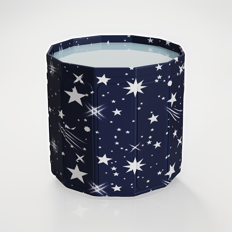 Сгъваема безмонтажна вана за възрастни за домашна употреба | Материали: брезент + перлен памук + композитна дъска + PVC | Подходящи лица: възрастни | Марка: Idle