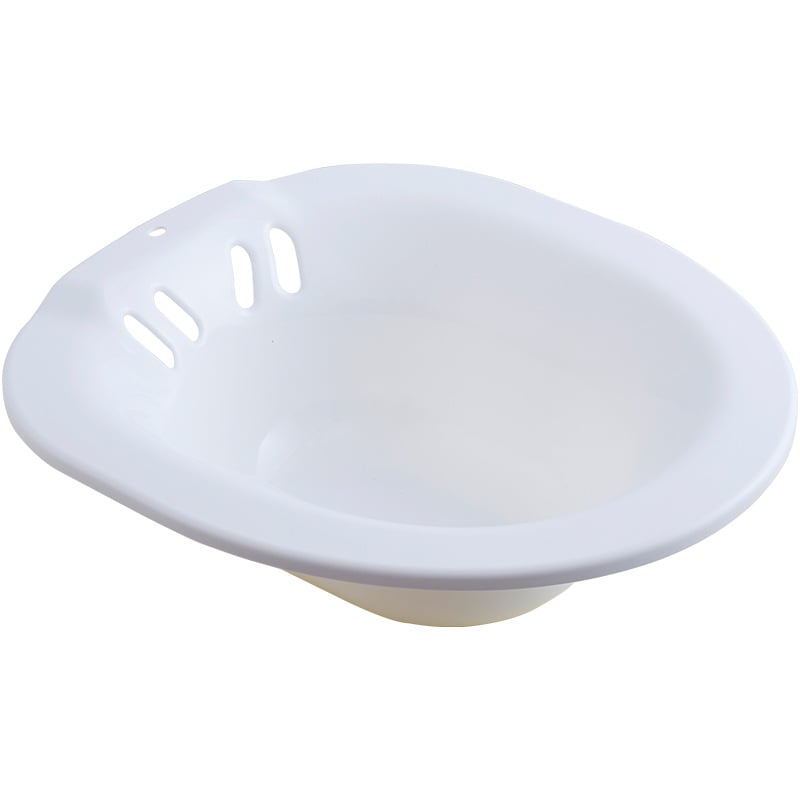 Yijia пластмасова седяща вана за възрастни – без клякане, за грижа при хемороиди и след раждане