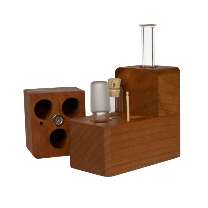 Pipă din lemn personalizabilă – mână, accesoriu termic conductiv, cu opțiuni de lemn