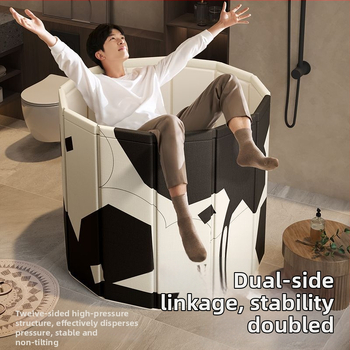 Sulankstomas vonios kibiras iš tarpaulin medžiagos suaugusiems – viso kūno maudynės