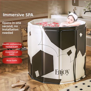 Sulankstomas vonios kibiras iš tarpaulin medžiagos suaugusiems – viso kūno maudynės