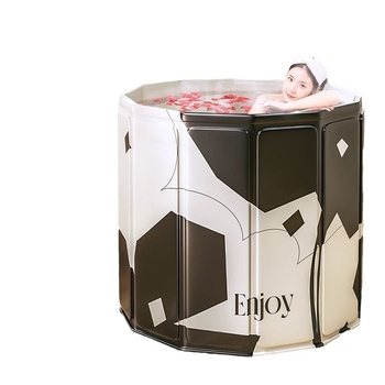 Разгъваема кофа за баня от брезент за възрастни — баня за пълно тяло