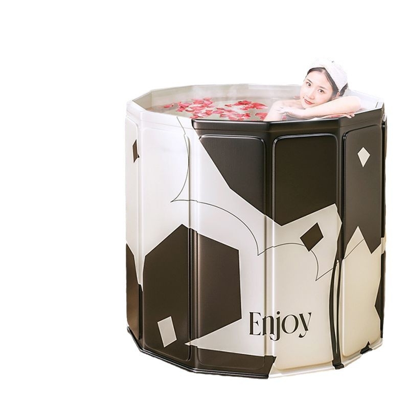 Sulankstomas vonios kibiras iš tarpaulin medžiagos suaugusiems – viso kūno maudynės