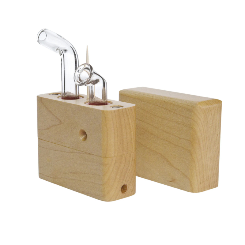 Дървена тютюнева лула, персонализируема, с термопроводяща дръжка