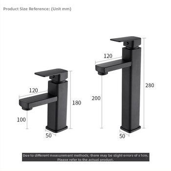 Umývadlový batéri do kúpeľne – meďné telo, keramický disk ventilu, povrch pečený náterom, špirálové otvorenie, jednospojový systém