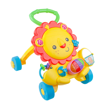 Lev dizajnové detské chodítko, viacfunkčné, protišmykové, s osvetlením a hudbou, pre vek 0–3 rokov