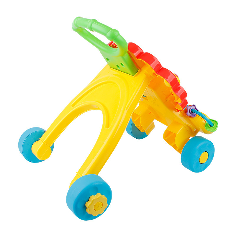 Lev dizajnové detské chodítko, viacfunkčné, protišmykové, s osvetlením a hudbou, pre vek 0–3 rokov