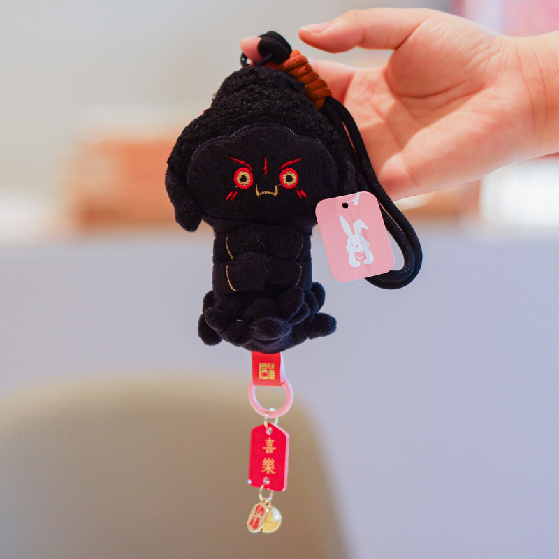 Plyšová hračka: Malý Budha s lotosom, postava, výplň PP bavlna, látka plyš, pre vek 14+