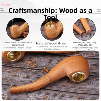 Forten täispuidust pipe, käsitsi poleeritud klassikaline disain, logotüübi printimise võimalus, mitu konfiguratsiooni, karp 300 tk