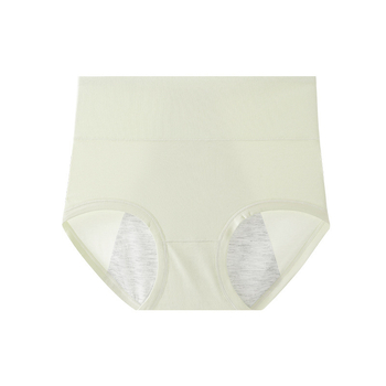 Ženské nohavičky s vysokým pásom, 100% bavlna, priedušné, antibakteriálne, predĺžený rozkrok, proti úniku