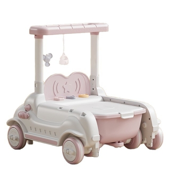 Detská ťahacia hračka na učenie chôdze, JOYNCLEON, plast, pre vek 0-3 rokov, viacfunkčný sprievodca chôdze (Značka JOYNCLEON; Materiál Plast; Vek 0–3)