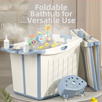 Belle Love sulankstomas vonios kibiras vaikams, plastmasė, sulankstomas dizainas, maudynėms