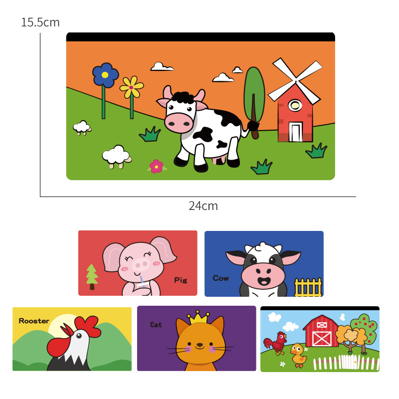 Detská zrkadlová hračka na rozvoj zraku — z textilu, zavesiteľná, skladacia, pre deti 4–6 rokov