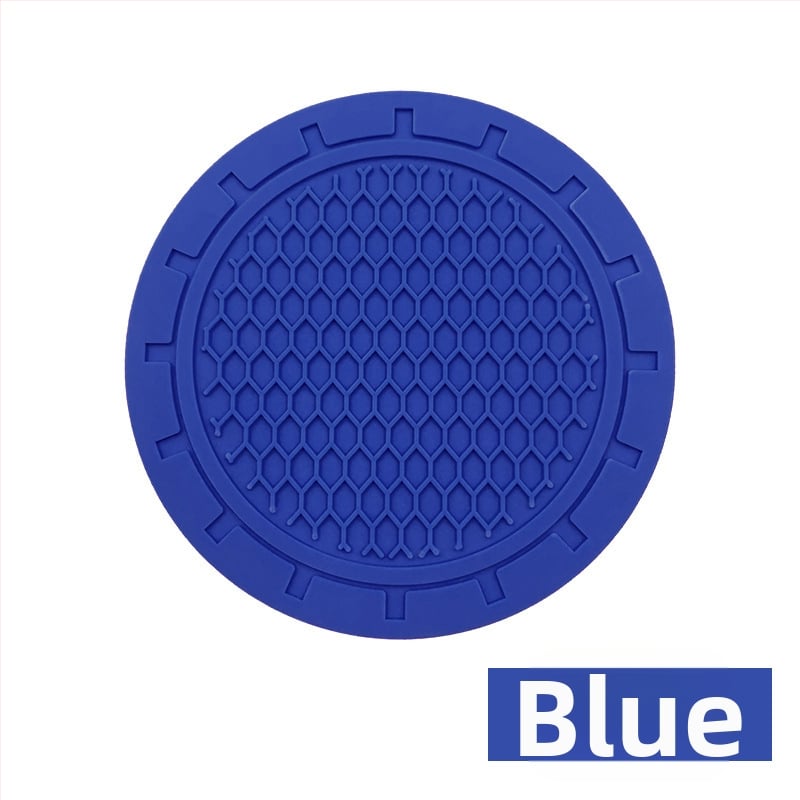 Automobilová podložka pod pohár z PVC s bunkovou štruktúrou, potlačené logo Haoli, protišmyková