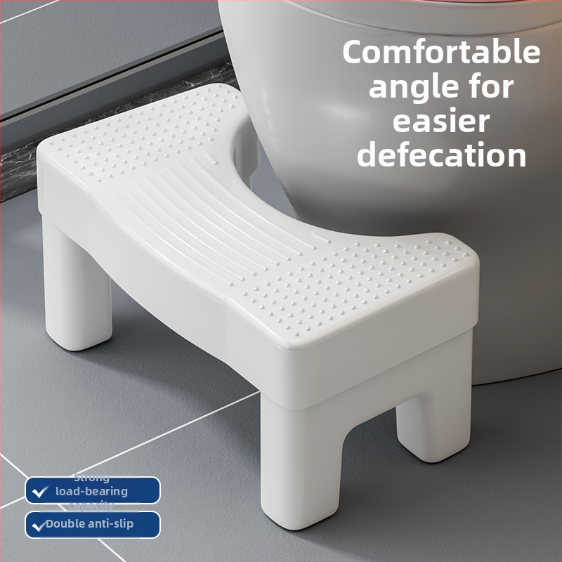 Plastová toaletná stolička, protišmyková, Youqin, neskladateľná