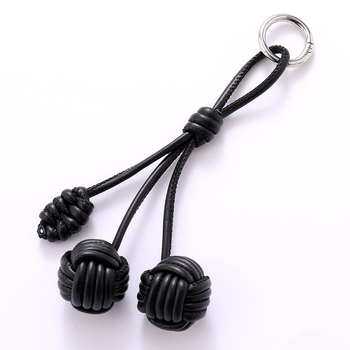 Prívesok na telefón, ručne vyrobený z umelej kože, v tvare kľúča, všestranný visací doplnok do kabelky — Yilian crafts