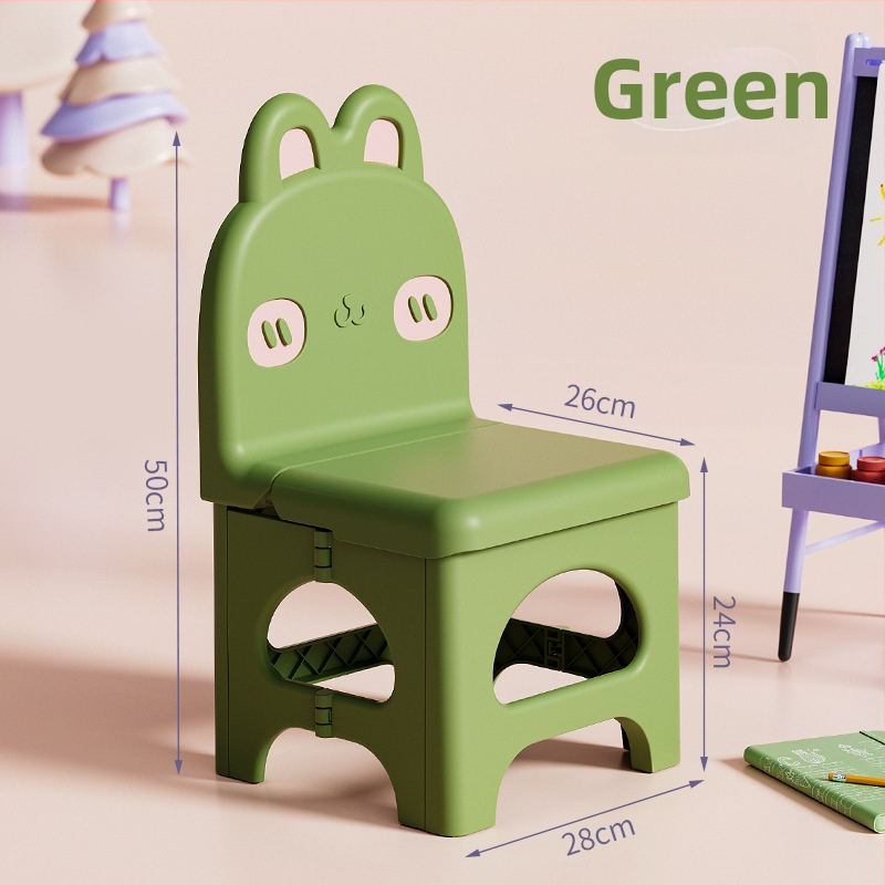 Sklopná plastová stolička s operadlom – PP materiál, sedadlo s polygonálnym tvarom, nosnosť 120 kg, prenosná pre domácnosť