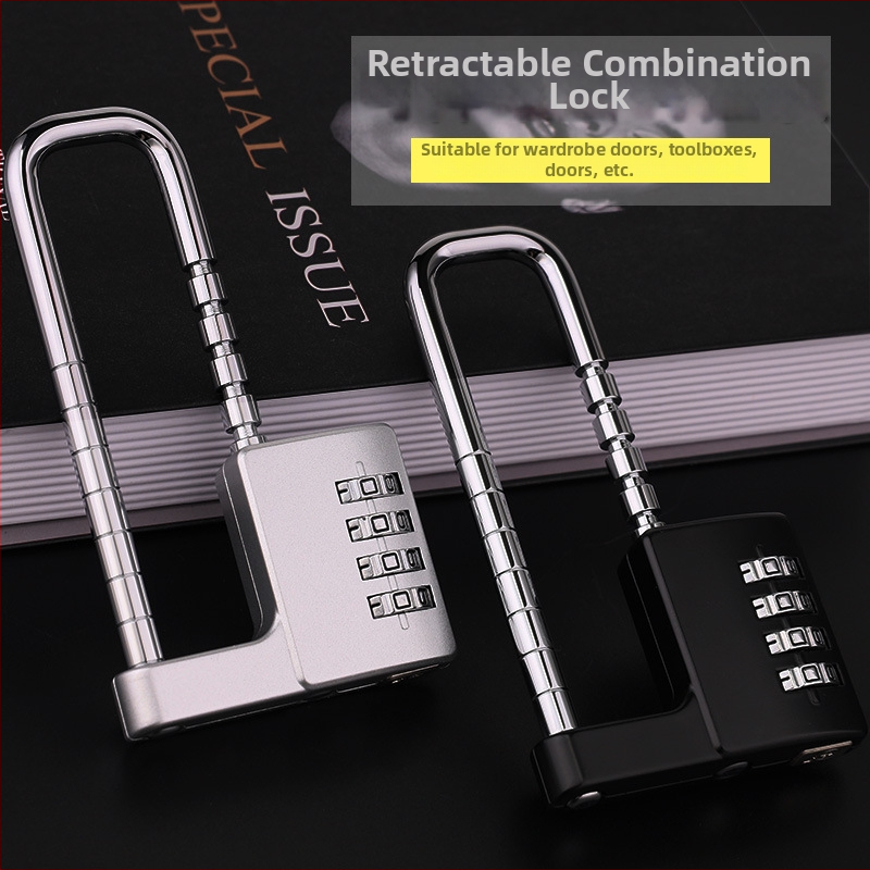 Parooliga lukk jõusaali kappide jaoks, tõmbuva pikkusega varrega; mudel NF-6310; materjal: tsink-segu. lukustuse varre paksus: 7; vardade vahe: 20.