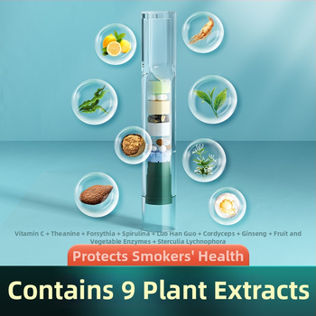 Jednorazový plastový držiak filtra na cigarety so štyrmi režimami filtrácie (hrubé/stredné/jemné), tlač loga, balenie 100 kusov