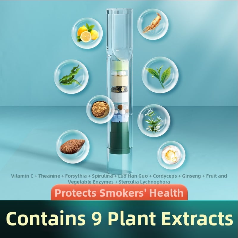 Jednorazový plastový držiak filtra na cigarety so štyrmi režimami filtrácie (hrubé/stredné/jemné), tlač loga, balenie 100 kusov