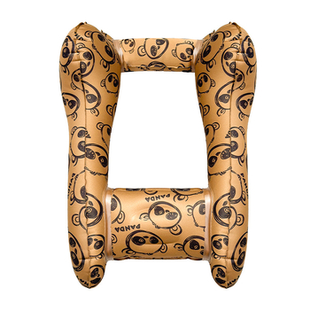 Detská cestovná vankúš do auta na spanie - prenosný nafúknuteľný opierka hlavy, TPU materiál, vhodné pre všetky ročné obdobia, roztomilý štýl, univerzálna kompatibilita