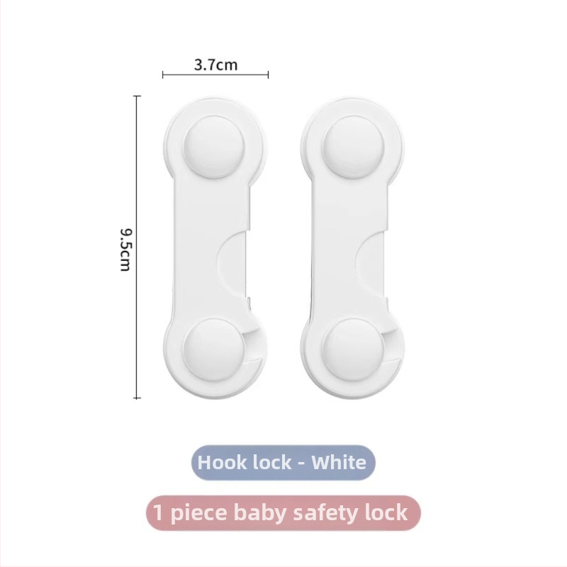 Detská bezpečnostná zámka na zásuvky a dvierka skriniek – zabraňuje otvoreniu a prisatiu prstov (Model: Štandardný; Materiál: Štandardný; Číslo produktu: TTT1004011987; Štýl: Moderný minimalistický)