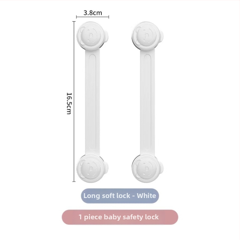 Detská bezpečnostná zámka na zásuvky a dvierka skriniek – zabraňuje otvoreniu a prisatiu prstov (Model: Štandardný; Materiál: Štandardný; Číslo produktu: TTT1004011987; Štýl: Moderný minimalistický)