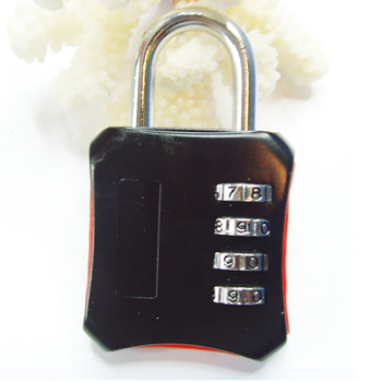 Zinková zliatina kombinovaný zámok – Model 007, zámok s heslom, 7 mm hrúbka ramena, 20 mm rozstup ramien, moderný dizajn pre batožinu a skrinky