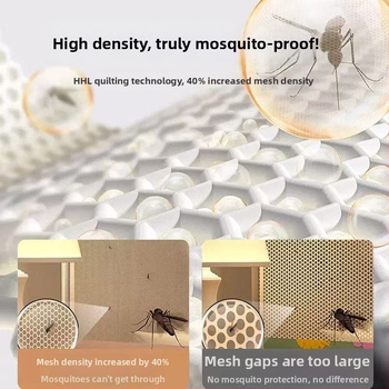 Posteľová sieť proti komárom, štýl mongolskej jurty, bez montáže, skladacia, s dvojitými dverami, z vlákna skleného