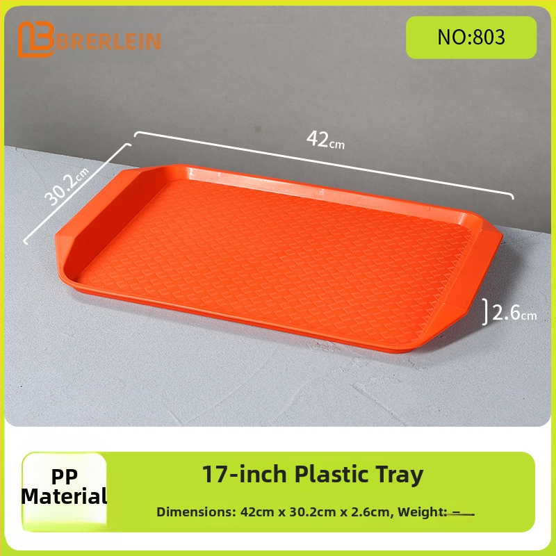 Belleren melamínový podnos obdĺžnikového tvaru, moderný štýl, potlačené logo, možnosť prispôsobenia