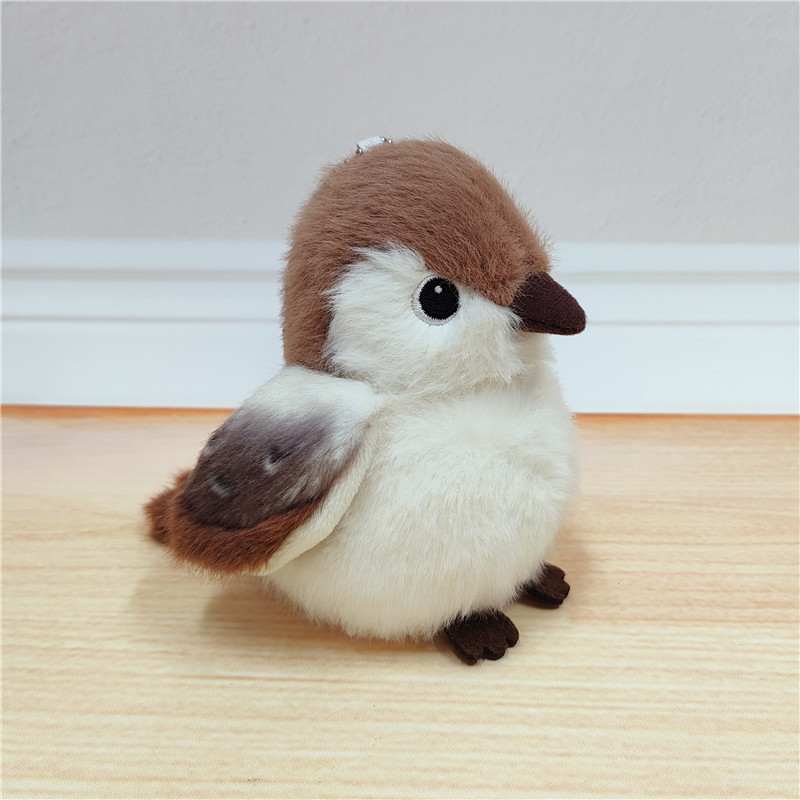 Love so much plyšová vtáčia bábika – krátky plyš, PP bavlna výplň, vhodné pre vek 7–14 rokov