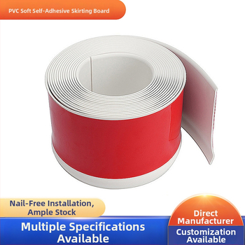 Samolepiaci PVC rohový profil, vodotesný, plochý/moderný štýl, modely L50, L80, L100