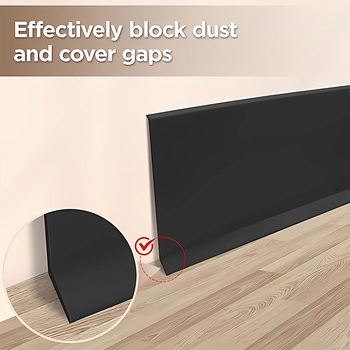 Samolepiaci PVC rohový profil, vodotesný, plochý/moderný štýl, modely L50, L80, L100