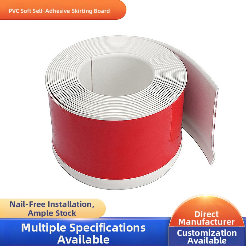 Samolepiaci PVC rohový profil, vodotesný, plochý/moderný štýl, modely L50, L80, L100