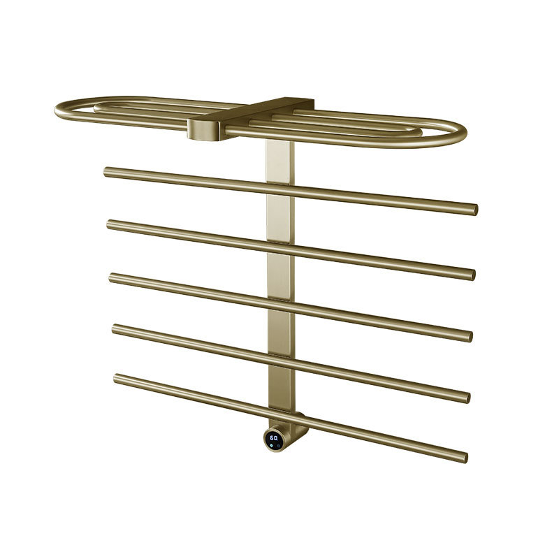 Elektrický vešiak na uteráky – nerezová oceľ, 6 úrovní, nosnosť 30 kg, povrchová úprava: elektrostatický postrek