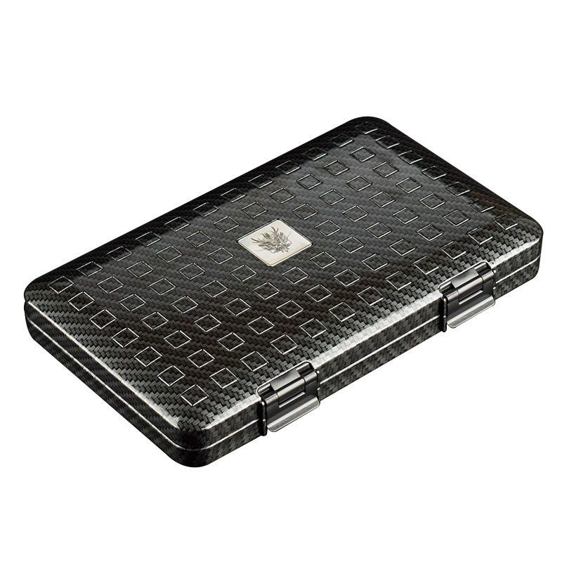 Krabička na vlhkosť cigár – prenosná, jednoduchý štýl, značka Gray Bar/HUIBA, možnosť prispôsobenia