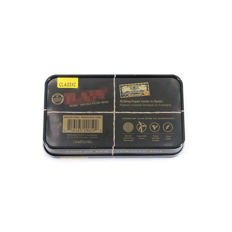 Cutie metalică pentru țigări, 20 de țigări, cu logo imprimat – design minimalist