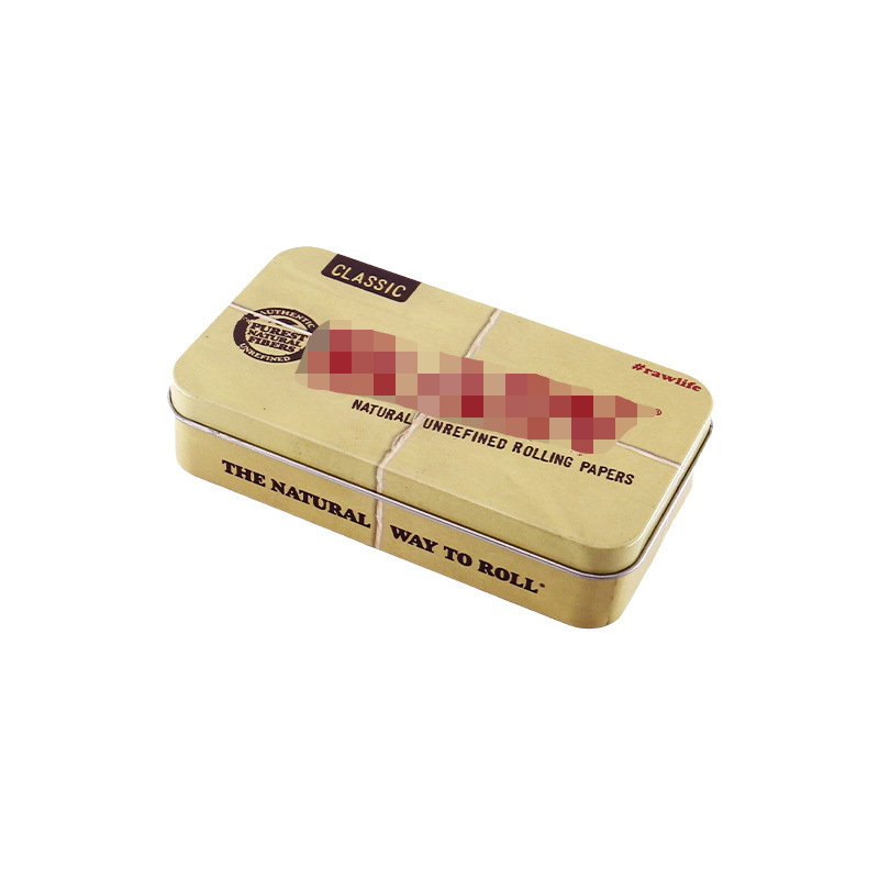 Cutie metalică pentru țigări, 20 de țigări, cu logo imprimat – design minimalist