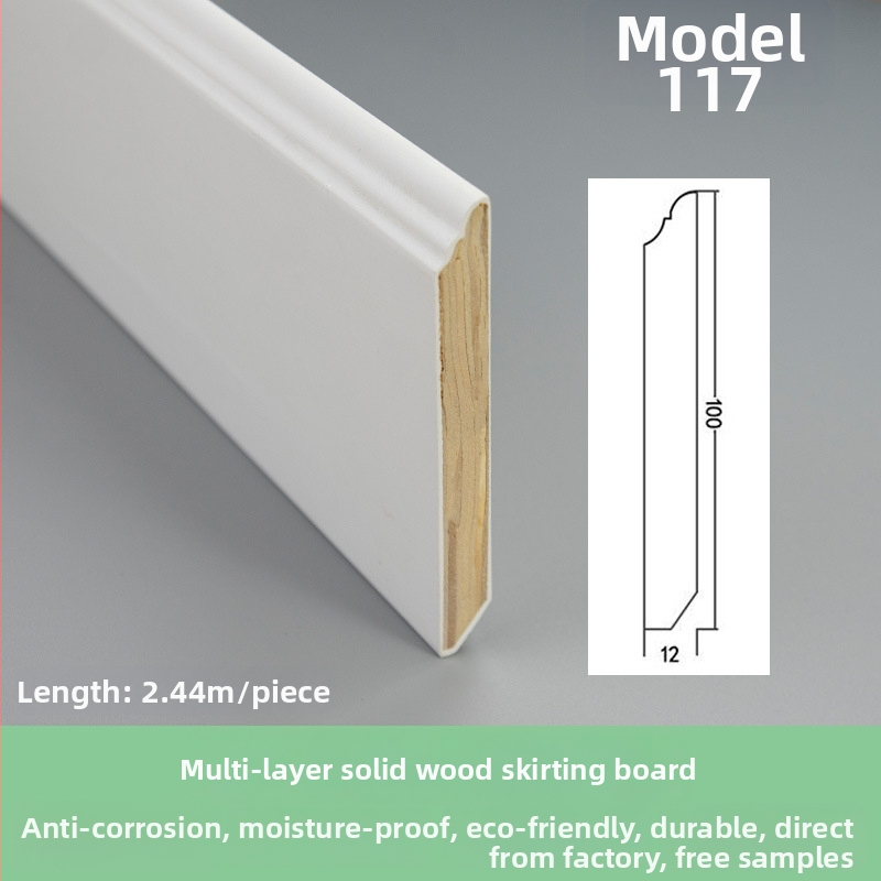 Weihuang podlahový práh – viacvrstvové drevo, európsky štýl, model: Skirting, štýl: moderná jednoduchosť, ľahký luxus, pôvod: Guangzhou